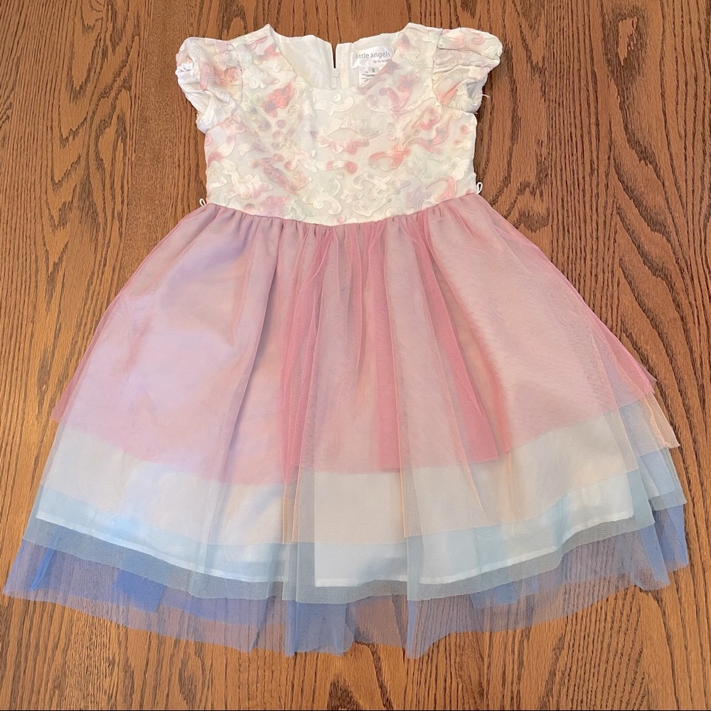 Nordstrom Party Dress Size 5 Girls Like New